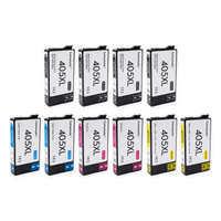 Pack 4N+2C: 10 cartuchos (4 negro, 2 cian, 2 magenta, 2 amarillo), vista frontal, compatibles Epson 405XL CartuchoYa
