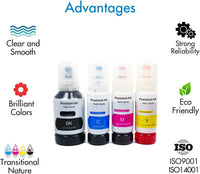 Botellas de tinta compatibles con Epson EcoTank 101, 102, 103 y 104