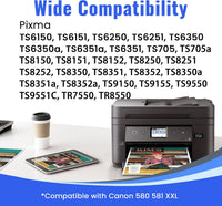 Cartuchos compatibles con Canon PGI-580XXL / CLI-581XXL