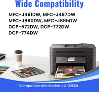 Cartuchos compatibles con Brother LC3213 / LC3211