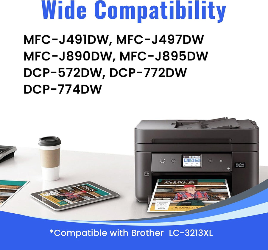 Cartuchos compatibles con Brother LC3213 / LC3211