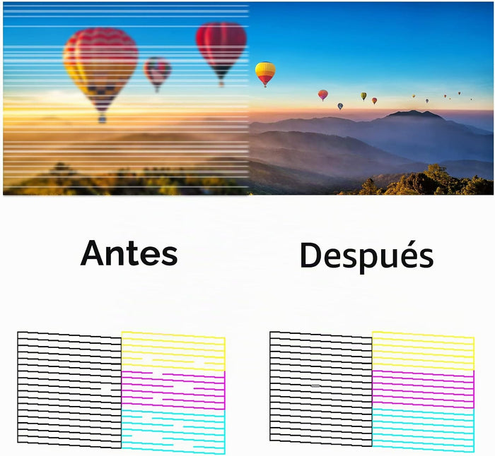 Kit de limpieza de cabezales de impresión, 100 ml