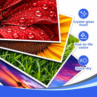 Papel fotográfico brillante A4, 240 g, 120 hojas