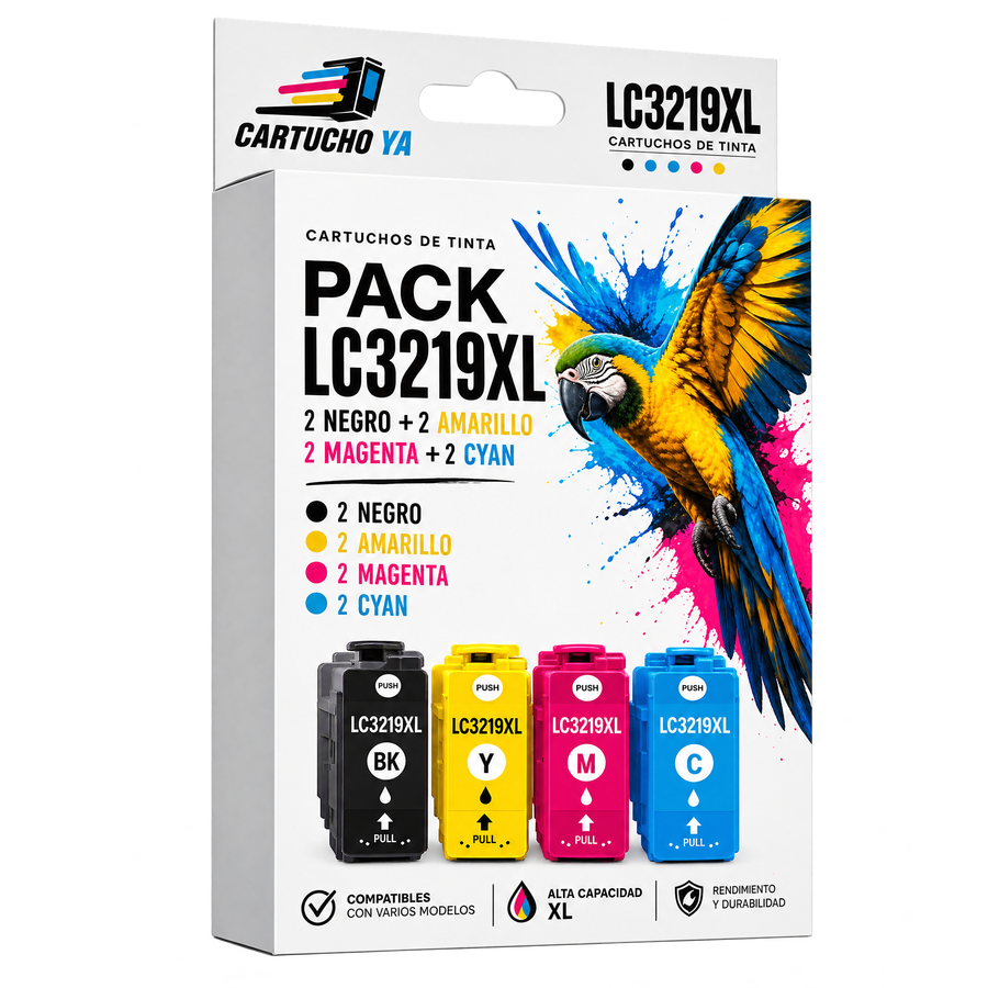 Cartuchos compatibles con Brother LC3219XL