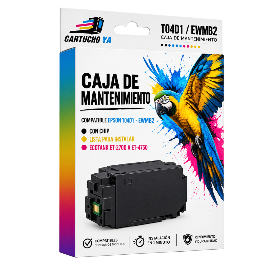 Caja de mantenimiento compatible Epson T04D1 / EWMB2