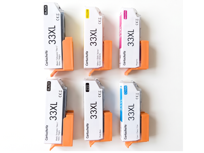 Cartuchos compatibles con Epson 33XL