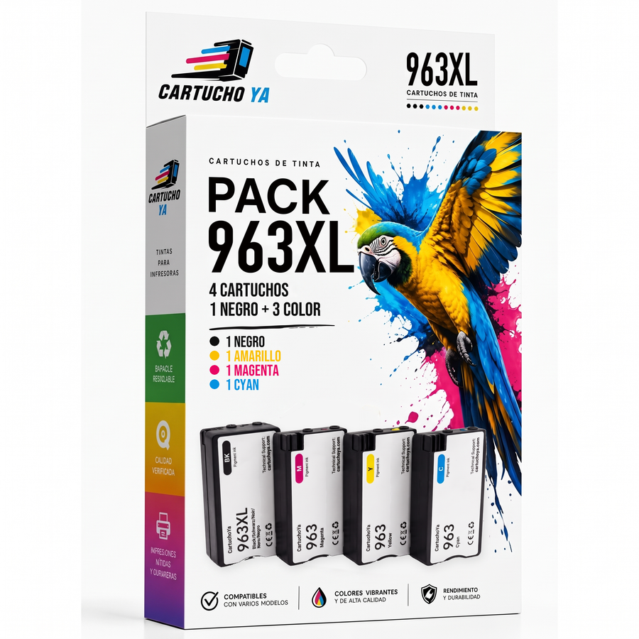 Cartuchos compatibles con HP 963XL