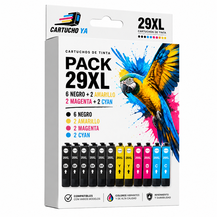 Cartuchos compatibles con Epson 29XL
