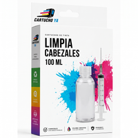 Caja de la solución limpiadora de cabezales de 100 ml de CartuchoYa