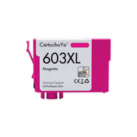 Pack 1 magenta: 1 cartucho magenta compatible Epson 603XL CartuchoYa