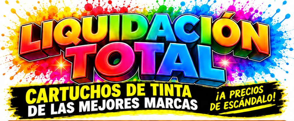 Liquidación total: cartuchos de tinta de las mejores marcas a precios de escándalo
